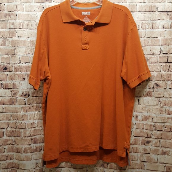 Duluth Trading Co Orange Polo Size XL - Picture 1 of 8